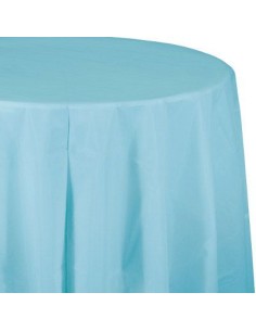 TABLECOVER TONDA P.BLUE