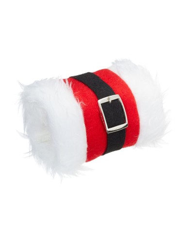 NAPKIN HOLDER SANTA 10X11 POLYESTER