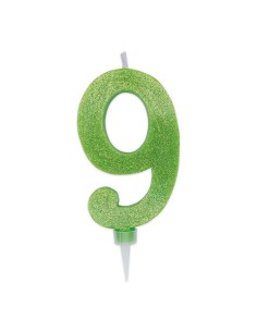 CANDELA SWEET VERDE MELA GLITTER NU 9