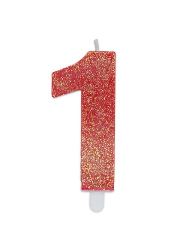 NUM 1 CERA SWEETY ROSSO GLITTER