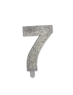 NUM 7 CERA SWEETY ARGENTO GLITTER