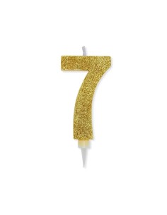NUM 7 MAX DI CERA SWEET ORO GLITTER