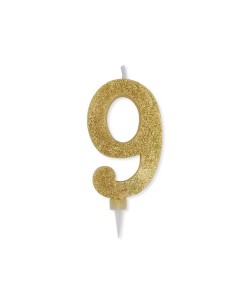 NUM 9 MAX DI CERA SWEET ORO GLITTER