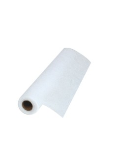 RUNNER TNT 40X5 MT FLORAL BIANCA