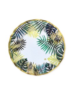 8 PIATTI CM 25 TROPICAL