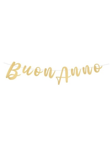 FESTONE SCRITTA ITA.BUON ANNO CM.300