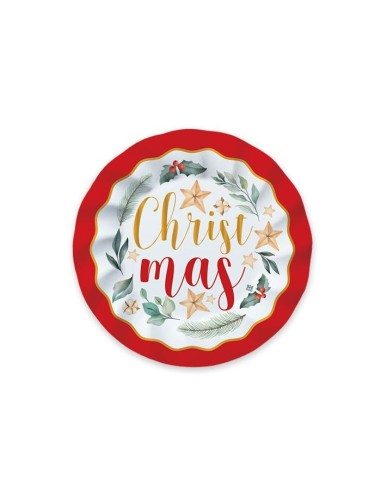 8 PIATTI CM 20 CHRISTMAS MAGIC