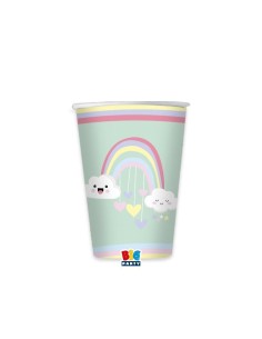 8 BICCHIERI CC 200  RAINBOW CLOUD
