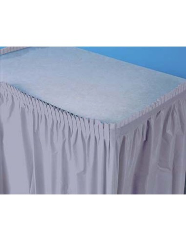 TABLESKIRT SHIMRING SILVER