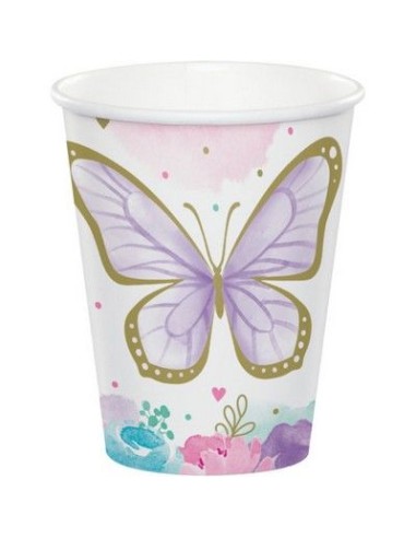 CUP BUTTERFLY SHIMMER 33X33
