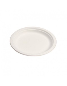 PIATTO CM 18 BIO BIANCO 25 PZ