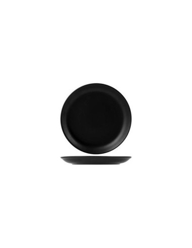 PIATTO 18 CM NERO BIO 25 PZ