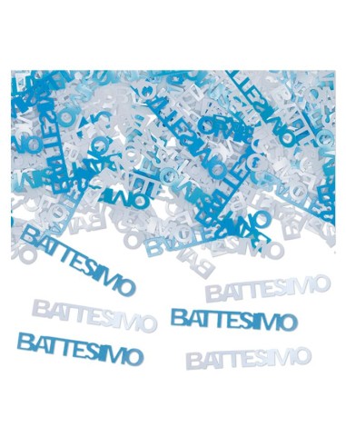 CONFETTI GR 15 BATTESIMO CELESTE