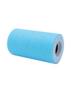 ROTOLO TULLE 12,5X25 CELESTE
