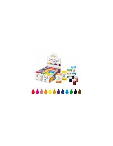 CF 12 GEL COLORANTE ASS DECORA 28 GR