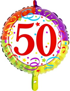 18"BUON COMPLEANNO 50 ANNI